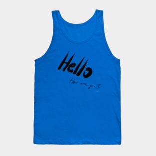 Hello Tank Top